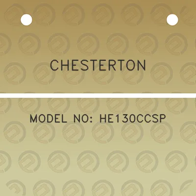 chesterton-model-no-he130ccsp