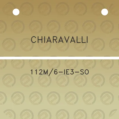 chiaravalli-112m6-ie3-so