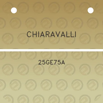 chiaravalli-25ge75a