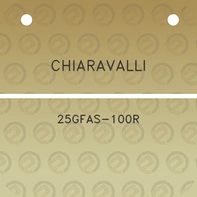 chiaravalli-25gfas-100r