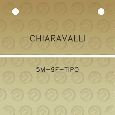 chiaravalli-5m-9f-tipo