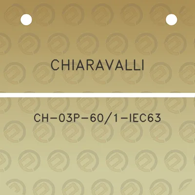 chiaravalli-ch-03p-601-iec63