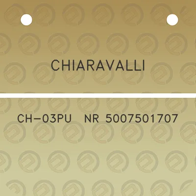 chiaravalli-ch-03pu-nr-5007501707