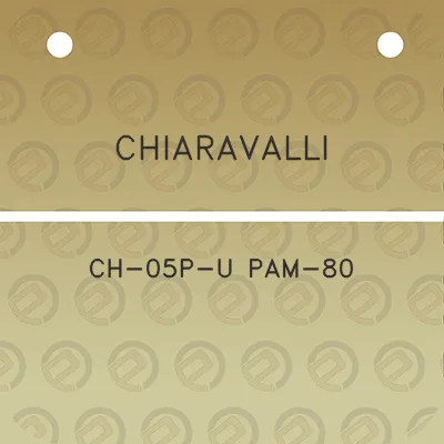 chiaravalli-ch-05p-u-pam-80