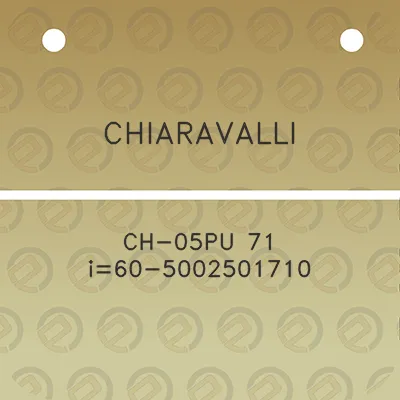 chiaravalli-ch-05pu-71-i60-5002501710