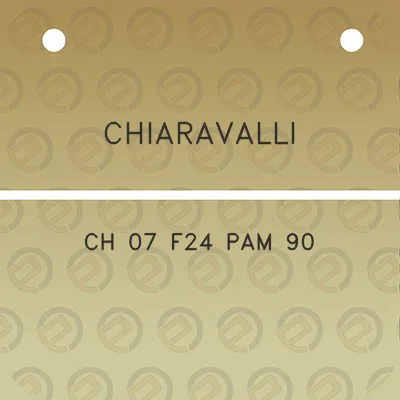 chiaravalli-ch-07-f24-pam-90