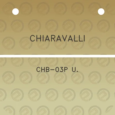 chiaravalli-chb-03p-u