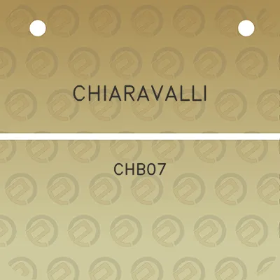 chiaravalli-chb07