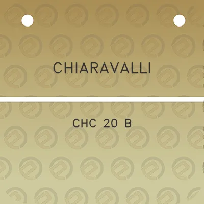 chiaravalli-chc-20-b