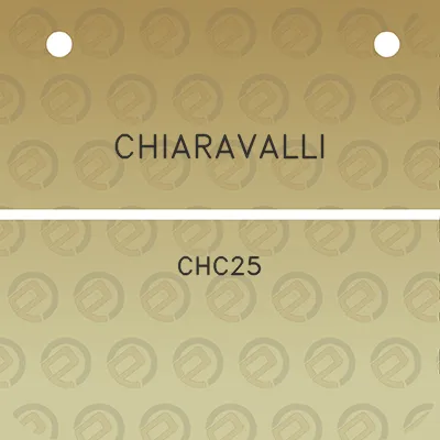 chiaravalli-chc25