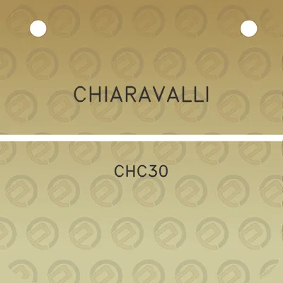 chiaravalli-chc30