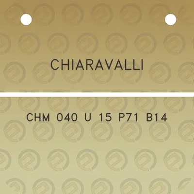 chiaravalli-chm-040-u-15-p71-b14