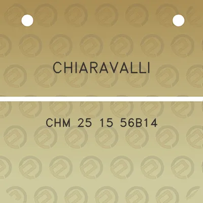 chiaravalli-chm-25-15-56b14