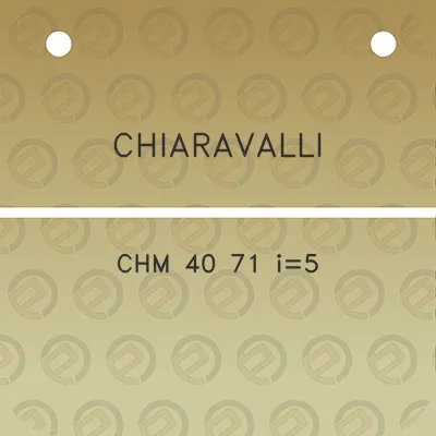 chiaravalli-chm-40-71-i5