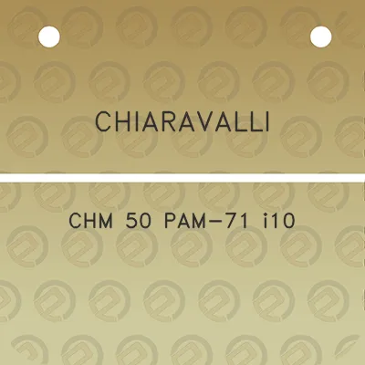 chiaravalli-chm-50-pam-71-i10