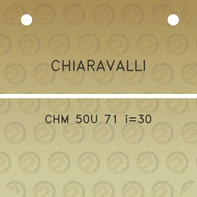 chiaravalli-chm-50u-71-i30