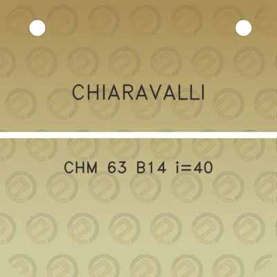 chiaravalli-chm-63-b14-i40