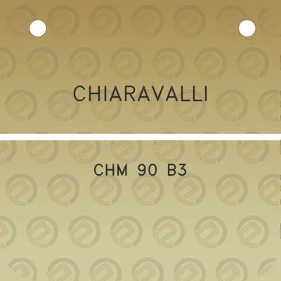 chiaravalli-chm-90-b3