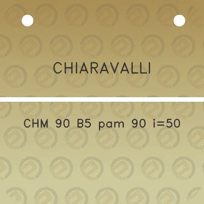 chiaravalli-chm-90-b5-pam-90-i50