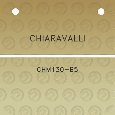 chiaravalli-chm130-b5