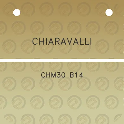 chiaravalli-chm30-b14