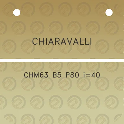 chiaravalli-chm63-b5-p80-i40