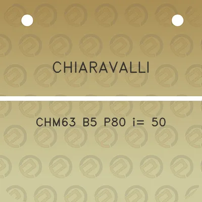 chiaravalli-chm63-b5-p80-i-50