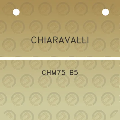 chiaravalli-chm75-b5