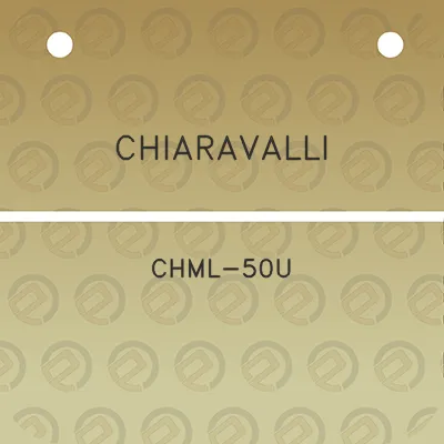 chiaravalli-chml-50u