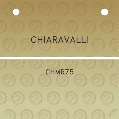 chiaravalli-chmr75