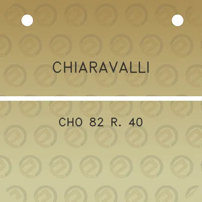 chiaravalli-cho-82-r-40