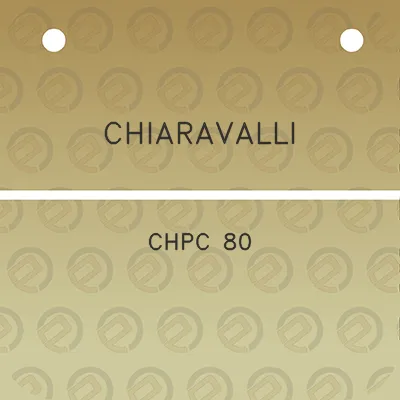 chiaravalli-chpc-80