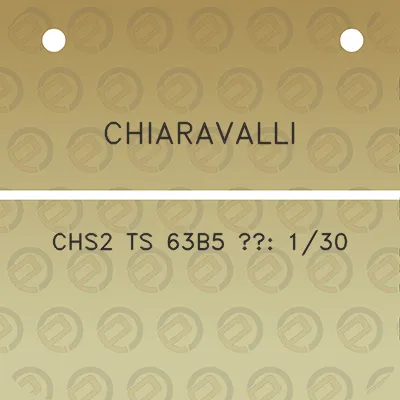 chiaravalli-chs2-ts-63b5-i-130