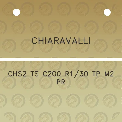 chiaravalli-chs2-ts-c200-r130-tp-m2-pr