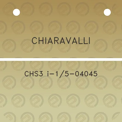 chiaravalli-chs3-i-15-04045