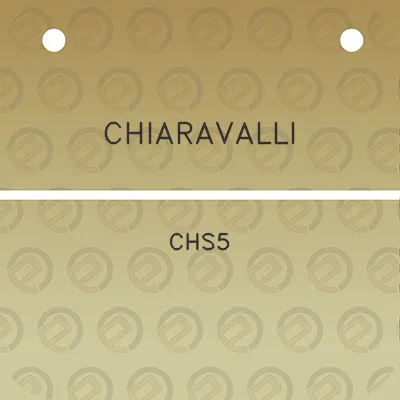 chiaravalli-chs5