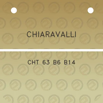 chiaravalli-cht-63-b6-b14