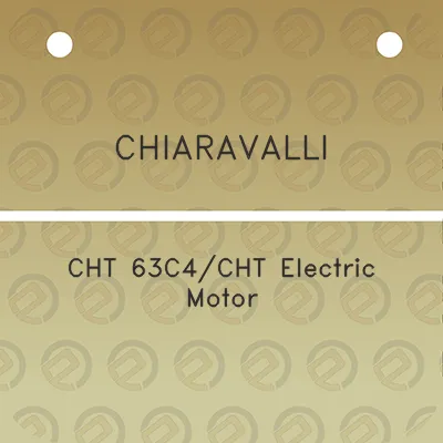 chiaravalli-cht-63c4cht-electric-motor