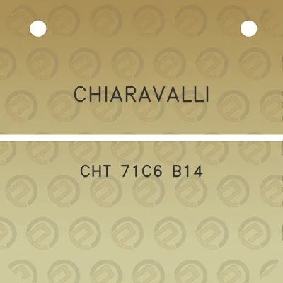 chiaravalli-cht-71c6-b14