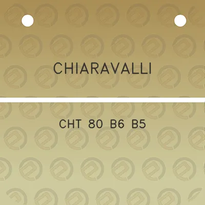 chiaravalli-cht-80-b6-b5