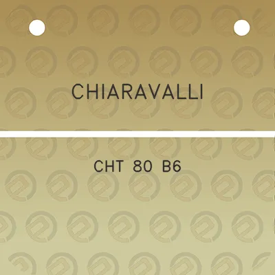 chiaravalli-cht-80-b6