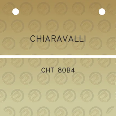 chiaravalli-cht-80b4