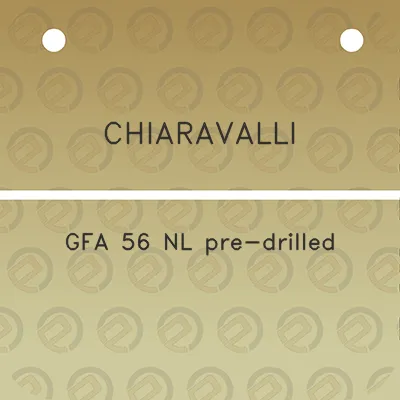 chiaravalli-gfa-56-nl-pre-drilled