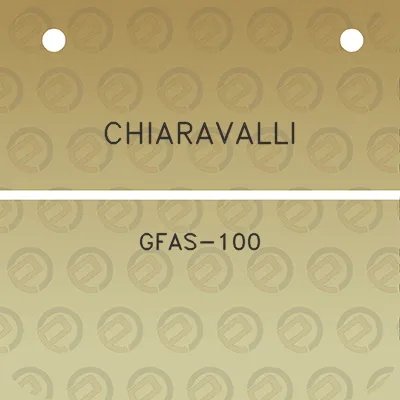 chiaravalli-gfas-100