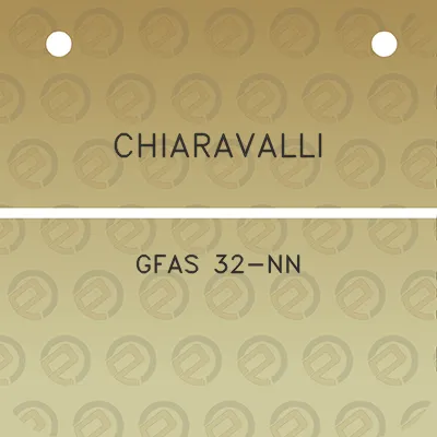 chiaravalli-gfas-32-nn