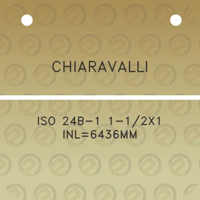 chiaravalli-iso-24b-1-1-12x1-inl6436mm