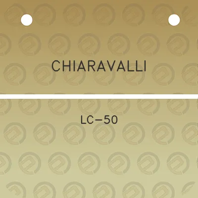 chiaravalli-lc-50