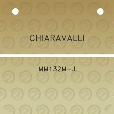 chiaravalli-mm132m-j