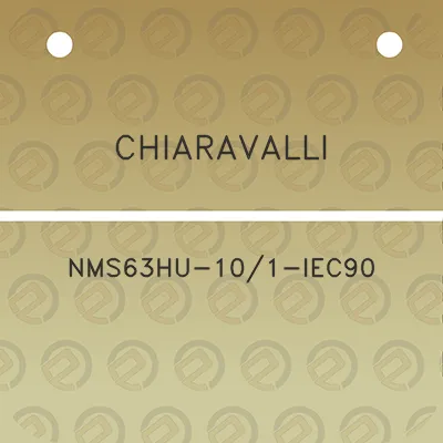 chiaravalli-nms63hu-101-iec90