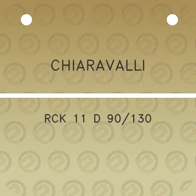 chiaravalli-rck-11-d-90130